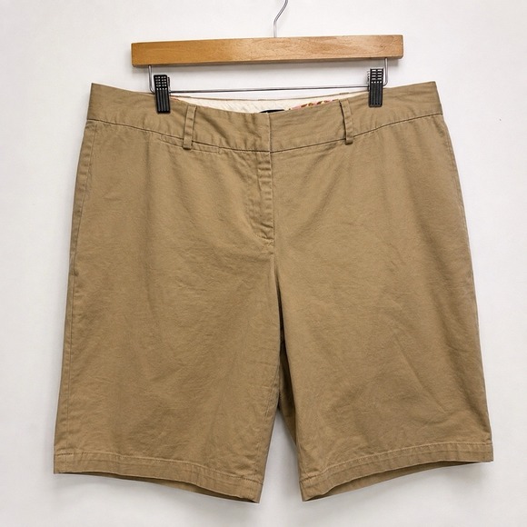 Talbots Pants - Talbots Woman Heritage Fit Khaki Bermuda Shorts – Size 14W
